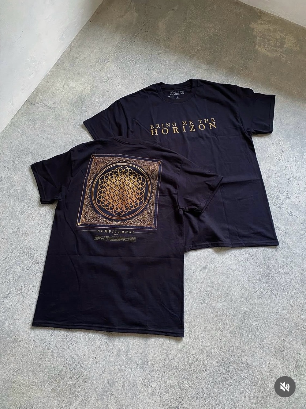 Bring Me The Horizon Black Short-Sleeve Graphic Tee